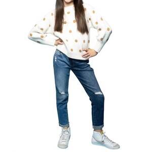 NEW CEROS girls boyfriend jean in dark blue